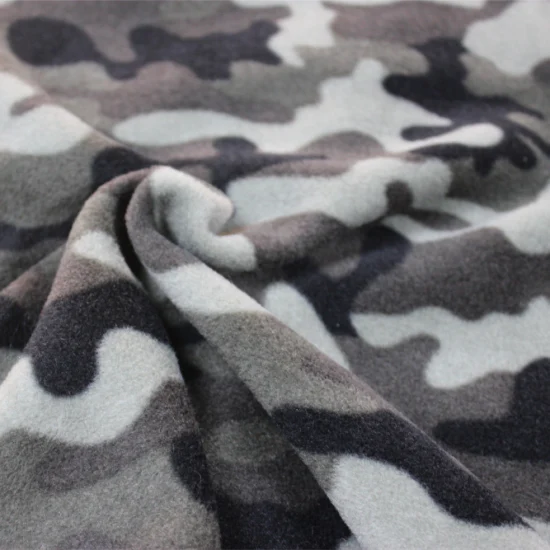 FDY 100% Polyester Single Side Anti-Pilling Printing Polar Fleece