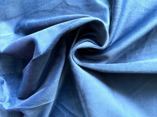 100% Polyester Weight 230-240GSM Holland Velvet Soft or Curtain Fabric