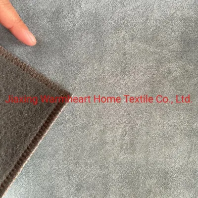 Printed Velvet in Stock Fleece Upholstery Fabric Furniture Material Automotive Cloth (P158)